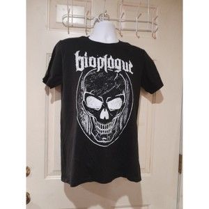 Bioplague Rock Band T Shirt, Black, Size M, Seattle